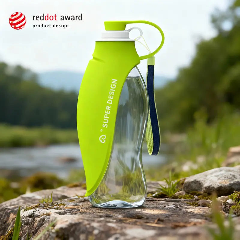 Portable Pet Water Bottle - Essential Travel Dispenser for Dogs and Cats