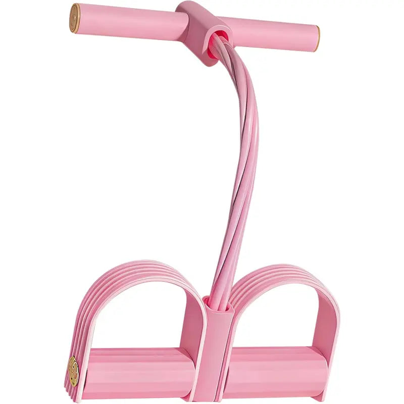 Elevate Your Workout with the $3.99 Adjustable 6 Tube Pedal Resistance Band - Perfect for Abdominal Crunches and Full-Body Toning at Home!
