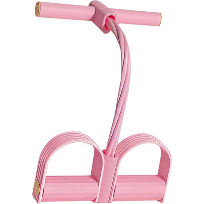 Elevate Your Workout with the $3.99 Adjustable 6 Tube Pedal Resistance Band - Perfect for Abdominal Crunches and Full-Body Toning at Home!
