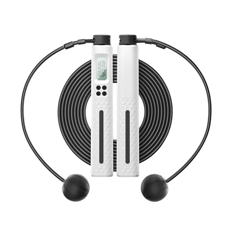 Elevate Your Workouts with the Smart Counting Jump Rope – Versatile 2-in-1 Cordless & Corded Design for Seamless Indoor and Outdoor Fitness!