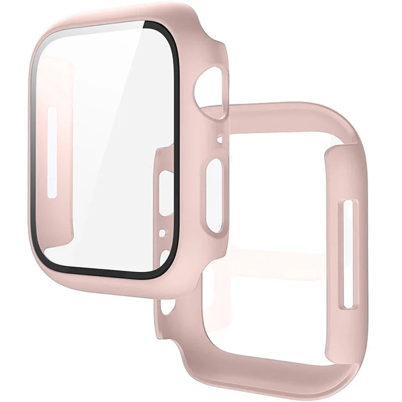 Ultimate Protection for Your Apple Watch: Premium Tempered Glass & PC Bumper Case for Series 11, 10, 9, 8, 7 - Perfect Fit for 46mm & 42mm Models
