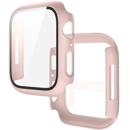 Ultimate Protection for Your Apple Watch: Premium Tempered Glass & PC Bumper Case for Series 11, 10, 9, 8, 7 - Perfect Fit for 46mm & 42mm Models