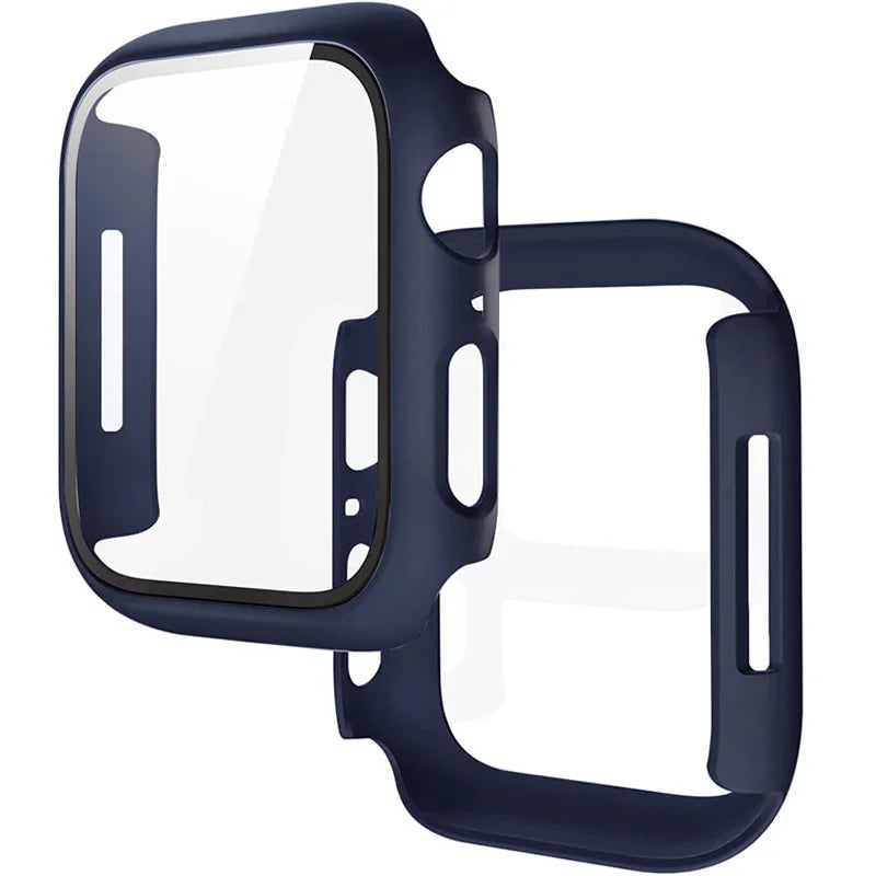 Ultimate Protection for Your Apple Watch: Premium Tempered Glass & PC Bumper Case for Series 11, 10, 9, 8, 7 - Perfect Fit for 46mm & 42mm Models