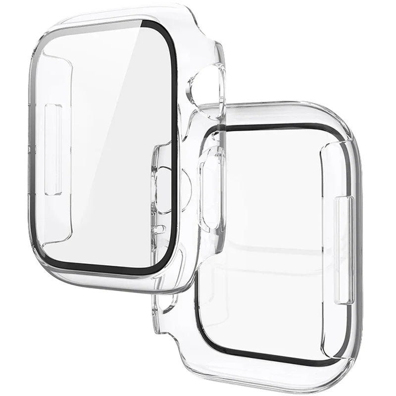 Ultimate Protection for Your Apple Watch: Premium Tempered Glass & PC Bumper Case for Series 11, 10, 9, 8, 7 - Perfect Fit for 46mm & 42mm Models