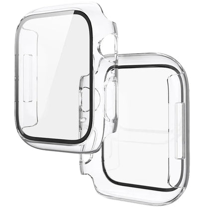 Ultimate Protection for Your Apple Watch: Premium Tempered Glass & PC Bumper Case for Series 11, 10, 9, 8, 7 - Perfect Fit for 46mm & 42mm Models