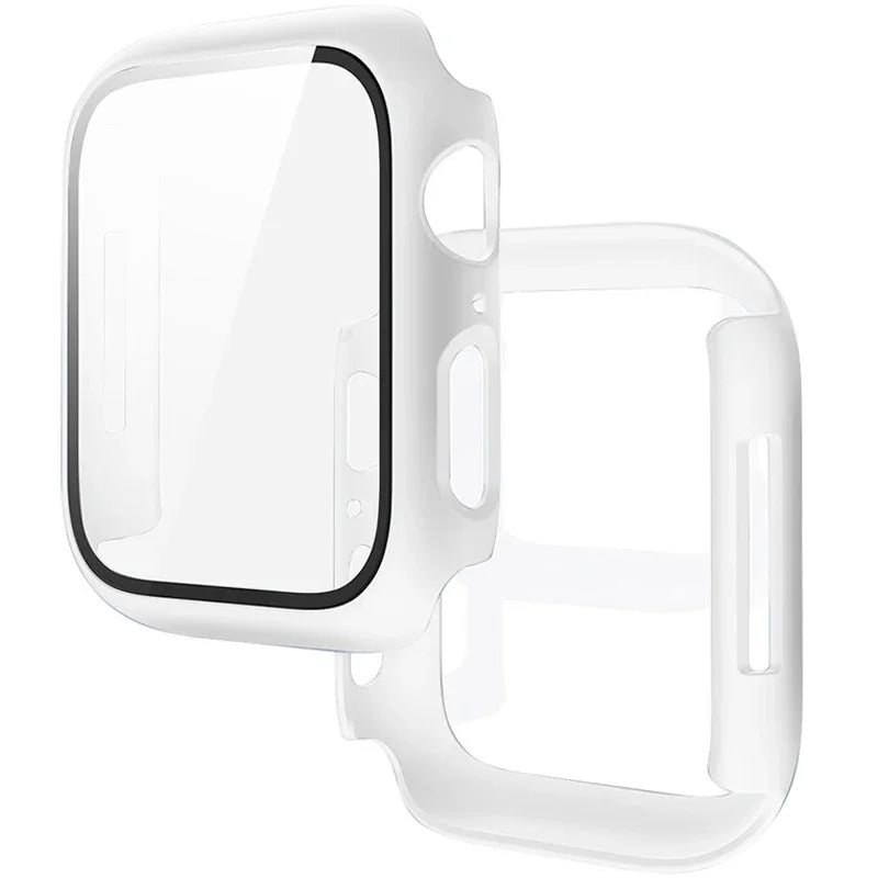 Ultimate Protection for Your Apple Watch: Premium Tempered Glass & PC Bumper Case for Series 11, 10, 9, 8, 7 - Perfect Fit for 46mm & 42mm Models