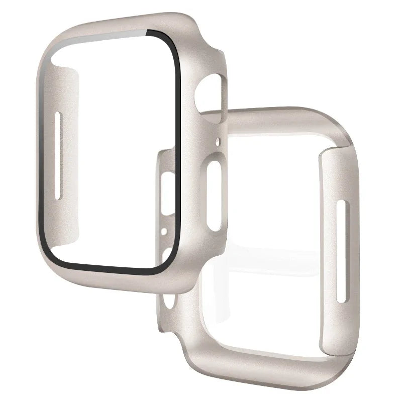 Ultimate Protection for Your Apple Watch: Premium Tempered Glass & PC Bumper Case for Series 11, 10, 9, 8, 7 - Perfect Fit for 46mm & 42mm Models