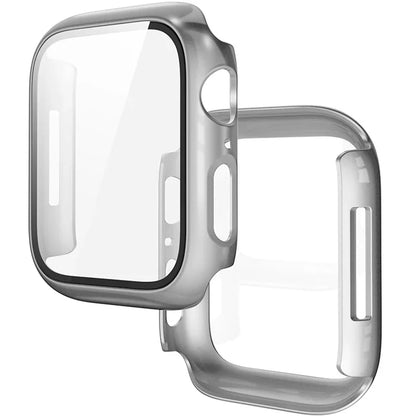 Ultimate Protection for Your Apple Watch: Premium Tempered Glass & PC Bumper Case for Series 11, 10, 9, 8, 7 - Perfect Fit for 46mm & 42mm Models