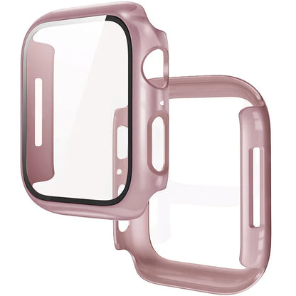 Ultimate Protection for Your Apple Watch: Premium Tempered Glass & PC Bumper Case for Series 11, 10, 9, 8, 7 - Perfect Fit for 46mm & 42mm Models