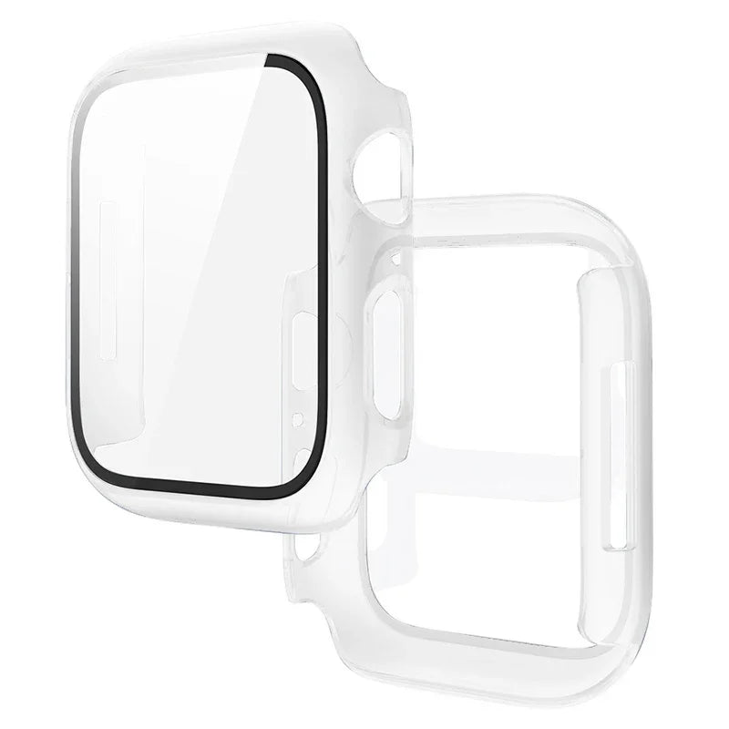 Ultimate Protection for Your Apple Watch: Premium Tempered Glass & PC Bumper Case for Series 11, 10, 9, 8, 7 - Perfect Fit for 46mm & 42mm Models