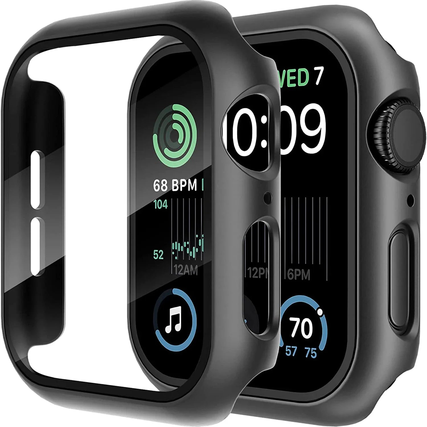 Ultimate Protection for Your Apple Watch: Premium Tempered Glass & PC Bumper Case for Series 11, 10, 9, 8, 7 - Perfect Fit for 46mm & 42mm Models