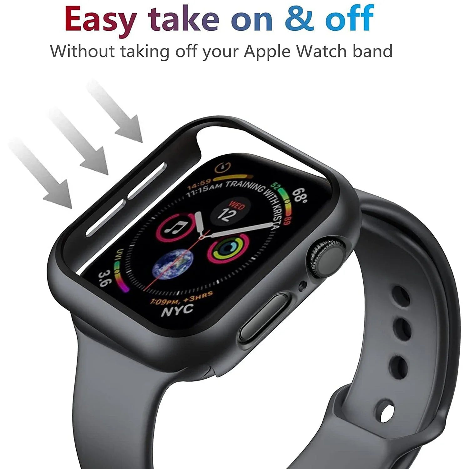 Ultimate Protection for Your Apple Watch: Premium Tempered Glass & PC Bumper Case for Series 11, 10, 9, 8, 7 - Perfect Fit for 46mm & 42mm Models