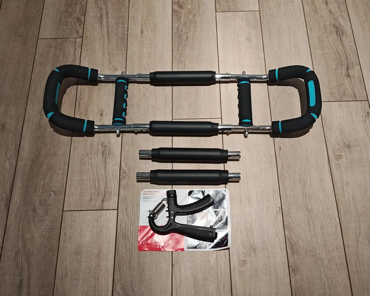 Unleash Your Strength: 30-120Lbs Adjustable Arm Twister with Free Hand Gripper - The Ultimate 2-In-1 Arm and Forearm Strengthening Set for Effective Home Workouts!
